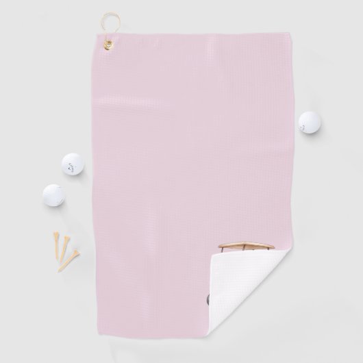Pink Monogram Personalized Design Custom Gift Golfhandtuch (Insitu)