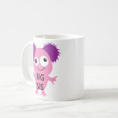 Pink Monster Big Sister Kaffeetasse (Vorderseite Links)