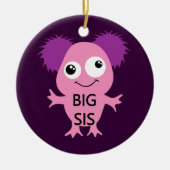 Pink Monster Big Sister Keramikornament (Vorne)