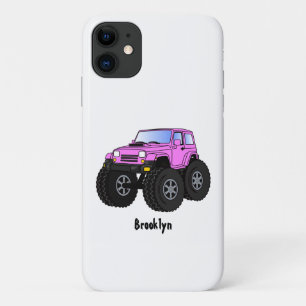 Pink Monster LKW Cartoon Illustration Case-Mate iPhone Hülle