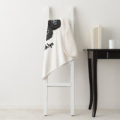 Pink Monster LKW Cartoon Illustration Sherpadecke (Beispiel)