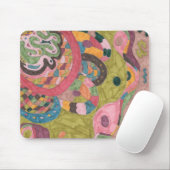 "Pink Mood" Abstrakte Kunst Mousepad (Mit Mouse)