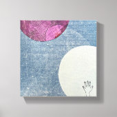 Pink Moon Canvas Print Leinwanddruck (Vorderseite)
