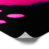 Pink Moon Fantasy Poster (Ecke)