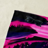 Pink Moon Fantasy Strandtuch (Beispiel)