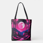 Pink Moon Fantasy Tasche (Rückseite)