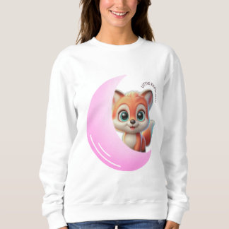 Pink Moon Fox Cute T-Shirt – Aesthetic Kawaii  Sweatshirt