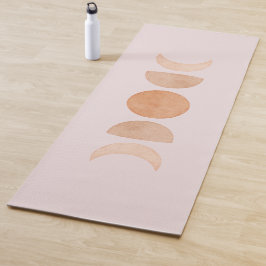 Pink Moon Phases Yoga Mat Yogamatte