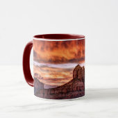 Pink Morning Glory Tasse (Vorderseite Links)