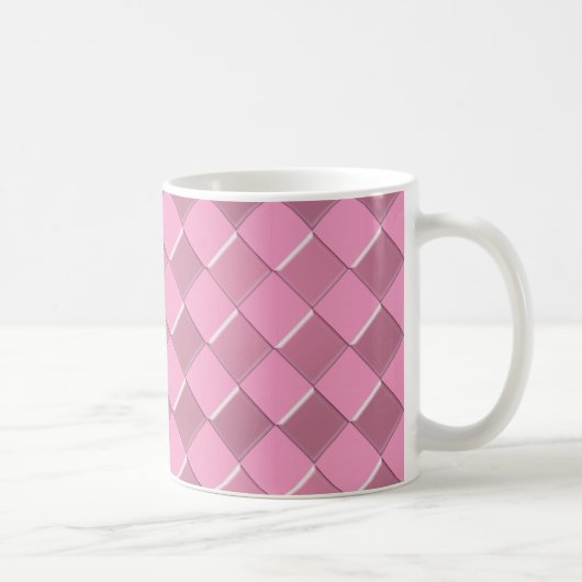 PInk-Mosaikquadrat Kaffeetasse (Rechts)