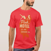 Pink Motel Fairy - Cherokee, NC Retro 50er & 60er T-Shirt (Vorderseite)