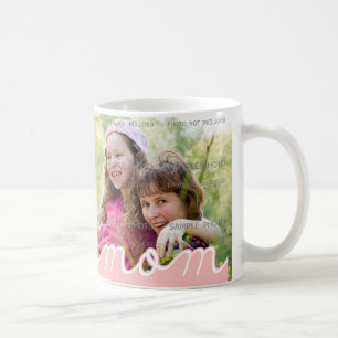 Pink Mother Day Personalized Mugs mit Foto Kaffeetasse