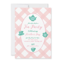 Pink Mother's Day Tea Party