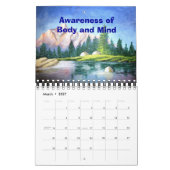 Pink Mountain Painting 2016 Calendar Kleine 2 Seit Kalender (Mär 2027)