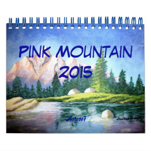 Pink Mountain Painting 2016 Calendar Kleine 2 Seit Kalender