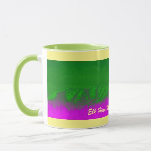 Pink Mountain Valley Cup Tasse (Links)