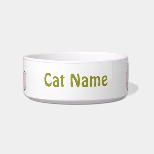 Pink Mouse Cat Bowl Napf (Vorderseite)