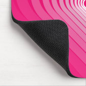 Pink Mouse Pad mit Herz Mousepad (Ecke)