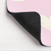 Pink Mouse Pad Mousepad (Ecke)