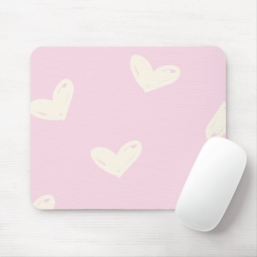 Pink Mouse Pad Mousepad (Mit Mouse)