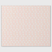 Pink-Muschel-Muster-Papier Geschenkpapier (Flach)