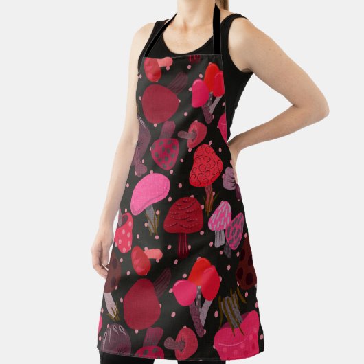 Pink Mushroom Mix Schürze (InSitu)