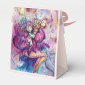 PINK MUSICAL CLOWING GEM STONE MONOGRAM GESCHENKSCHACHTEL (Rückseite)