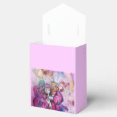 PINK MUSICAL CLOWING LILA GEM STONE MONOGRAM GESCHENKSCHACHTEL (Geöffnet)