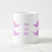 Pink Mustaches Tasse (Vorderseite)