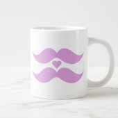 Pink Mustaches Tasse (Rechts)