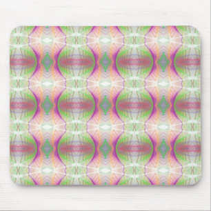 Pink-Muster für Abstraktes Fraktal Mousepad