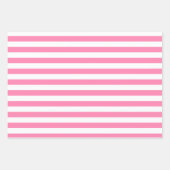 Pink Muster Wrapping Paper Sheet Set Geschenkpapier Set (Vorderseite)