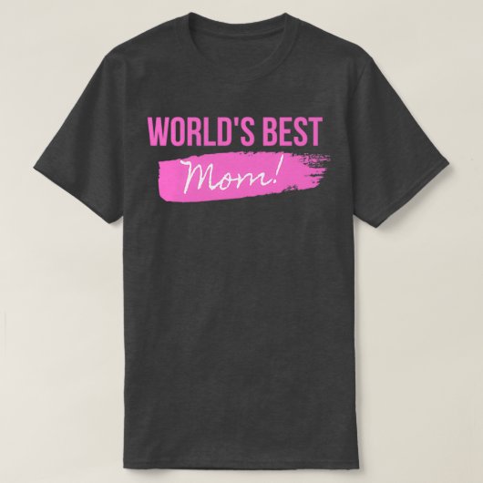 Pink Muttertag Anlass T-Shirt (Design vorne)