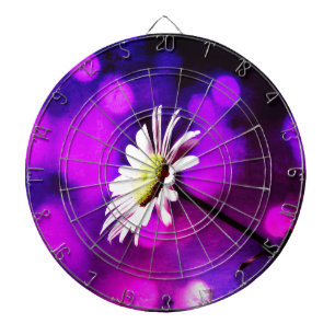 Pink N Amethyst Daisy Dartscheibe