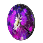 Pink N Amethyst Daisy Dartscheibe (Vorderseite rechts)