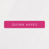 Pink Name Labels Etiketten (Design 1)