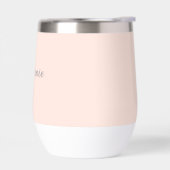 Pink Name Modern Elegant Monogram Boho (Links)