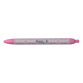 Pink Name Personalised Ballpoint Pen Kugelschreiber