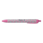 Pink Name Personalised Ballpoint Pen Kugelschreiber (Unterseite)