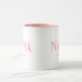 Pink Nana Jahr etabliert Tasse (Zentrum)