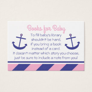 Pink Nautical Anchor Kinderdusche bringen eine Res