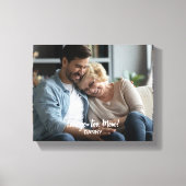 Pink Navy Abstrakt floral Muster Edge Foto Leinwanddruck (Vorderseite)