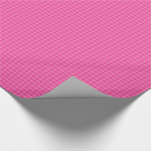 Pink-Neon-Brown-Coll-GINGHAM-08-GIFT-WRAP-PAPIER Geschenkpapier