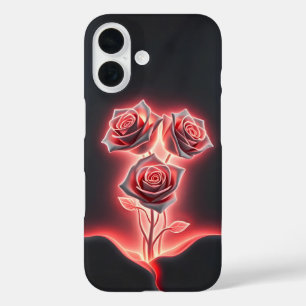 Pink Neon Floral Elegance Case-Mate iPhone Fall 16 Hülle