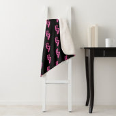 Pink Neon Lightning Bolt Muster Sherpadecke (Beispiel)