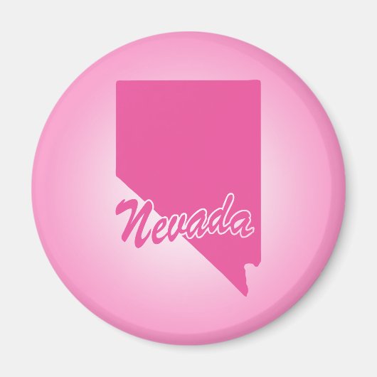 Pink Nevada Magnet (Vorne)