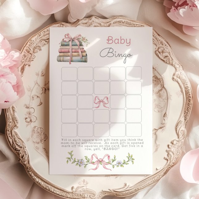 Pink New Chapter Baby Bingo Baby Duschgame (Von Creator hochgeladen)