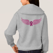 Pink New Hope Breast Cancer Awareness Hoodie (Rückseite)