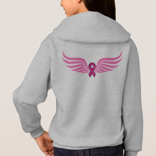 Pink New Hope Breast Cancer Awareness Hoodie (Rückseite)