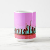 Pink New York City Tasse Tamara Diaz Art (Mittel)